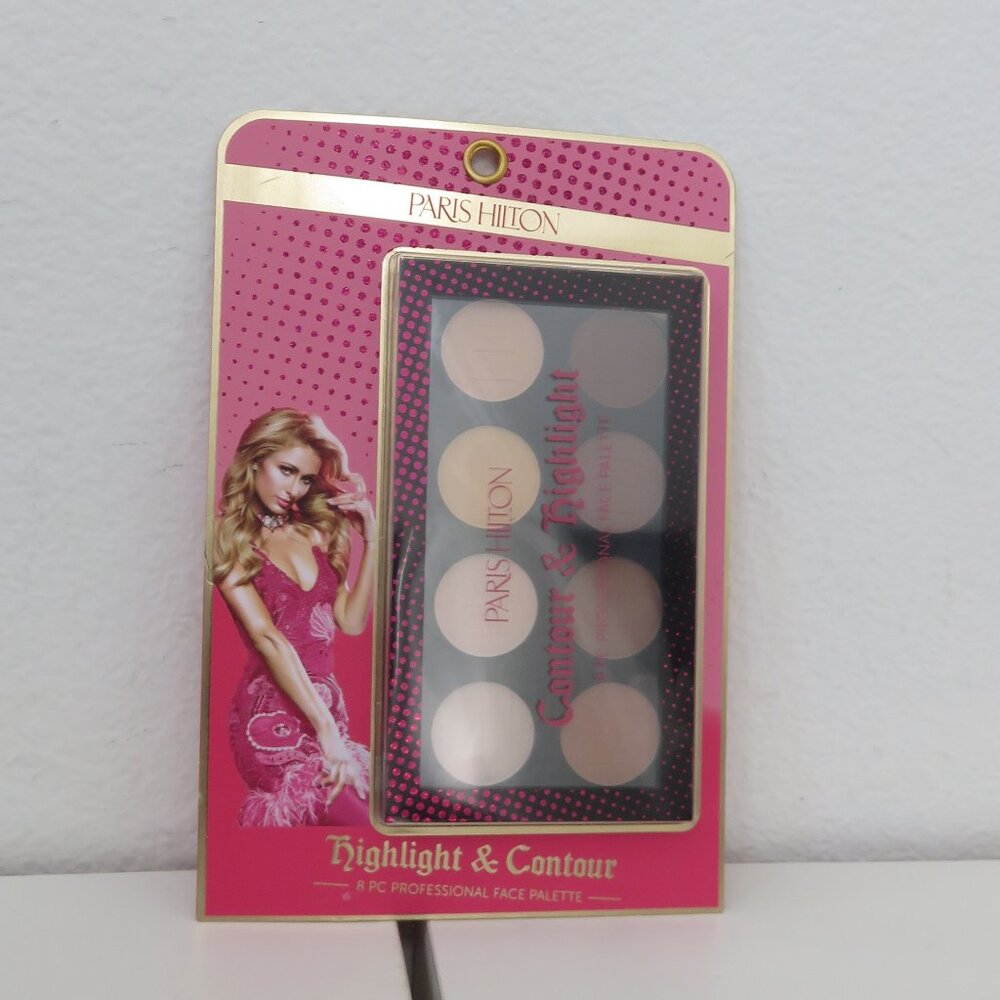 (#106) PARIS HILTON highlight & Contour 8pc professional Face Palette Set